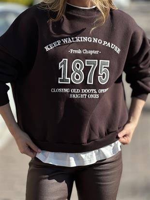 1241 1875 YAZILI SWEAT