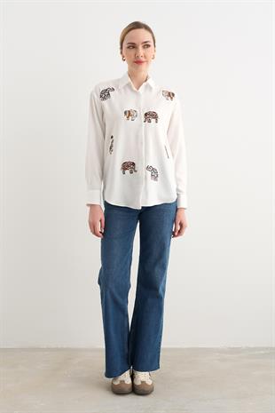 1413 FIL NAKISLI GOMLEK