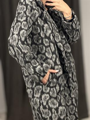 15206 LEOPAR DESENLI KABAN