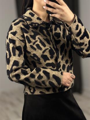 155 LEOPAR DESEN CEKET