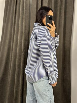 16015 CIZGILI GOMLEK