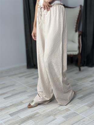 1615 VARAK BASKILI PANTOLON