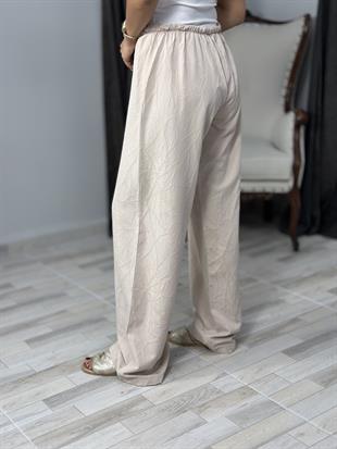 1615 VARAK BASKILI PANTOLON