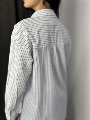 16153 CIZGILI KALPLI GOMLEK