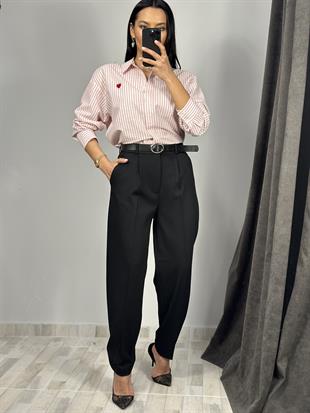 16153 CIZGILI KALPLI GOMLEK