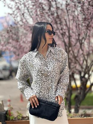 16210 KAPLAN FIGURLU GOMLEK