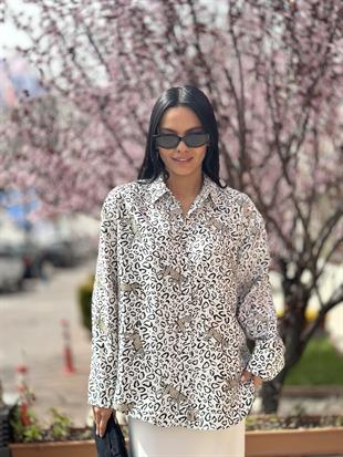 16210 KAPLAN FIGURLU GOMLEK