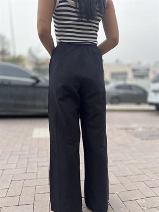 16252 BAGCIKLI KETEN PANTOLON
