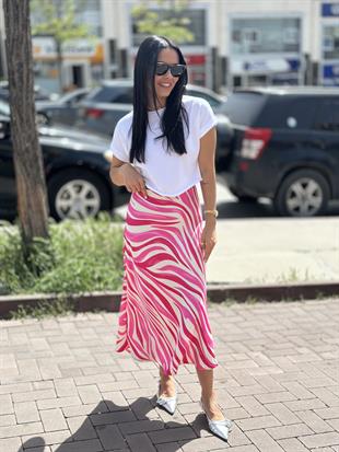 16257 PEMBE DESEN SATEN VEREV ETEK