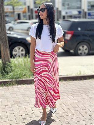 16257 PEMBE DESEN SATEN VEREV ETEK