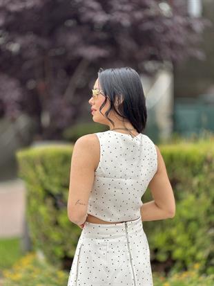 16318 PUANTIYE DESENLI CROP