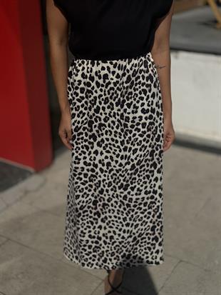 16362 LEOPAR DESEN SATEN ETEK