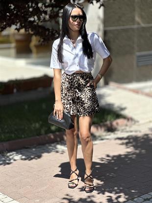 16378 LEOPAR DESEN SORT