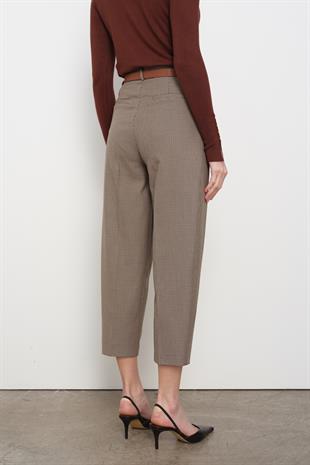 16394 KEMERLI KUMAS PANTOLON