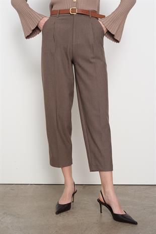 16394 KEMERLI KUMAS PANTOLON