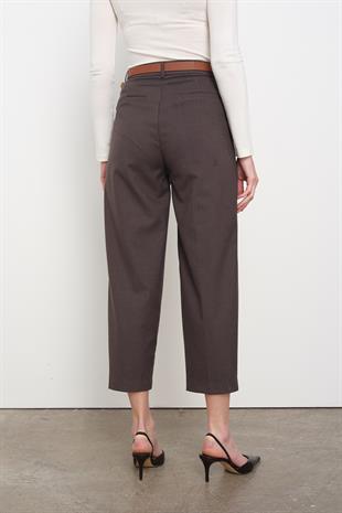 16394 KEMERLI KUMAS PANTOLON