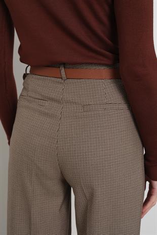 16394 KEMERLI KUMAS PANTOLON