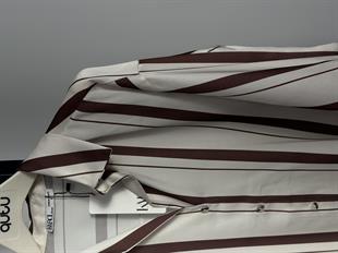 16455 KALIN CIZGILI SATEN GOMLEK