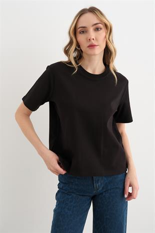 16616 BISIKLET YAKA TSHIRT