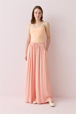 16632 SATEN BAGCIKLI PANTOLON