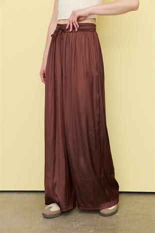 16632 SATEN BAGCIKLI PANTOLON