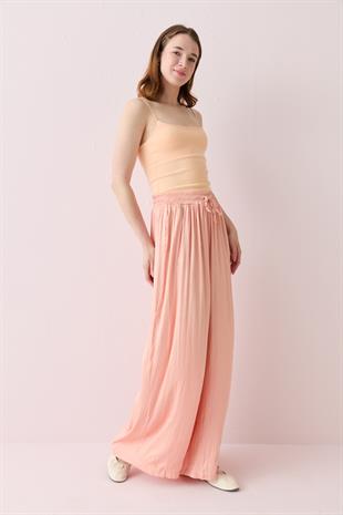16632 SATEN BAGCIKLI PANTOLON