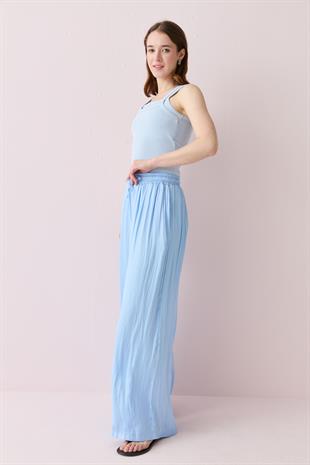 16632 SATEN BAGCIKLI PANTOLON