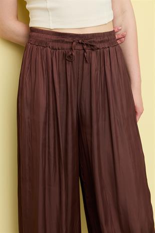 16632 SATEN BAGCIKLI PANTOLON