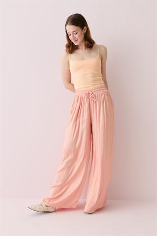 16632 SATEN BAGCIKLI PANTOLON