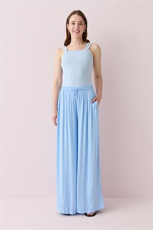 16632 SATEN BAGCIKLI PANTOLON