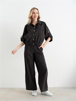 17010 ONDEN CEPLI BAGCIKLI PANTOLON