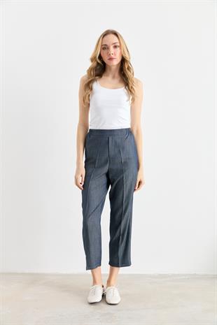 17019 BELI LASTIKLI PANTOLON