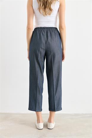 17019 BELI LASTIKLI PANTOLON