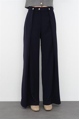 1702 GOLD DUGME PANTOLON