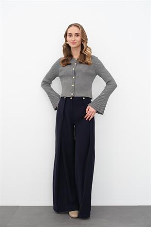 1702 GOLD DUGME PANTOLON