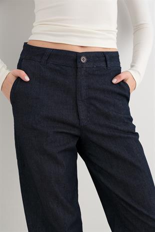 17049 YANDAN CEPLI KOT PANTOLON