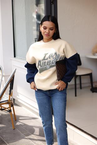 17770 LOS ANGELES YAZILI SWEAT