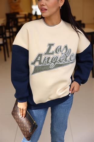 17770 LOS ANGELES YAZILI SWEAT