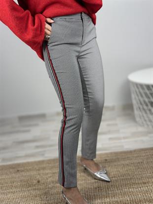2089 EKOSE YANI SERITLI PANTOLON