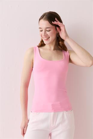 20977 KALIN ASKILI POLIAMID TOP