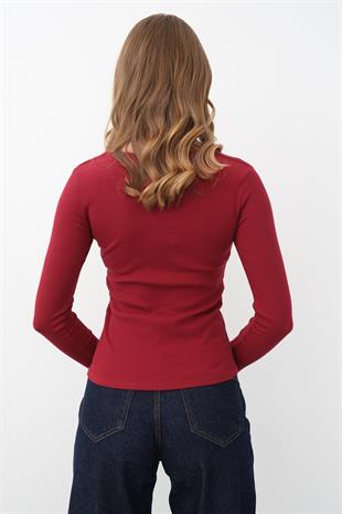 2260 DAMLA YAKA UZUN KOL BODY