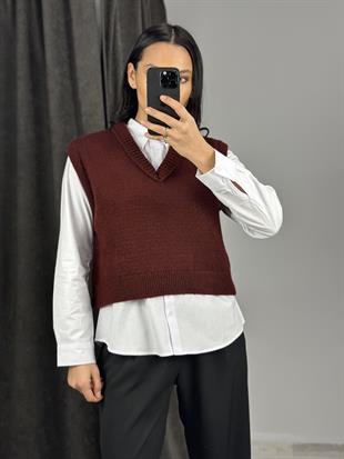 231011 V YAKA DUZ SUVETER