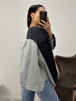 233088 POPLIN GARNILI MODAL SWEAT