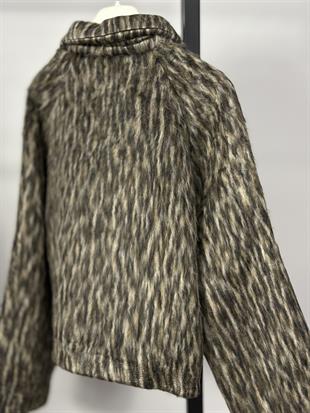 240230 SAKALLI LEOPAR CEKET