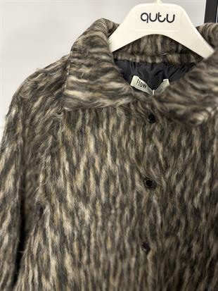240230 SAKALLI LEOPAR CEKET