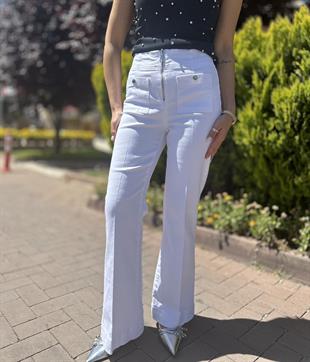 24454 ONDEN CEPLI WIDE LEG PANTOLON