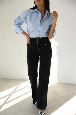 24454 ONDEN CEPLI WIDE LEG PANTOLON