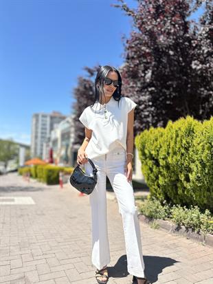 24454 ONDEN CEPLI WIDE LEG PANTOLON
