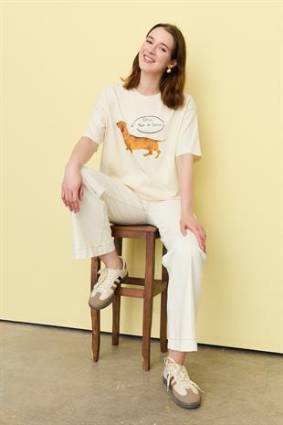 251118 KOPEK BASKILI TSHIRT