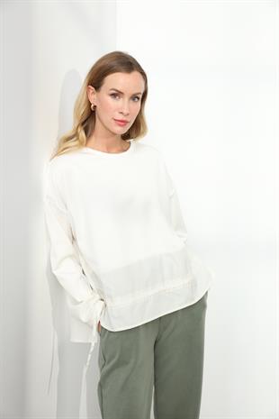 25325 ALTI PARASUT DETAYLI BLUZ